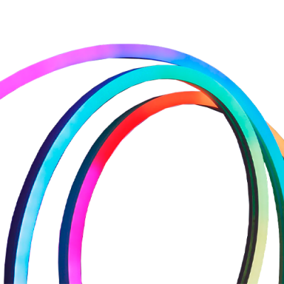 Fita LED Neon set RGB IP67 18W c/ comando