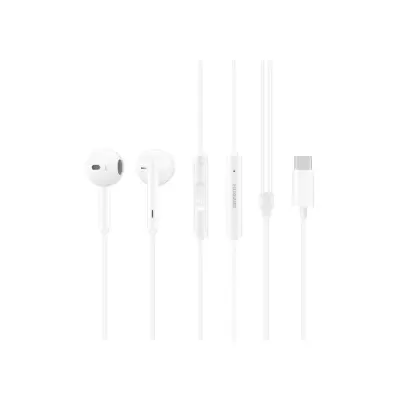 Auriculares Huawei CM33 com Controlo Remoto e Microfone | Branco