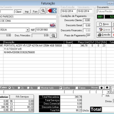 GestCom 64 Pro - solução ideal para a gestão comercial e faturação de micro, pequenas e médias empresas.