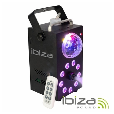 Máquina De Fumos 700W C/ 9 + 6 LEDS RGB Astro