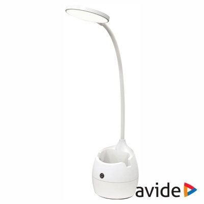Avide LED Candeeiro de Secretária com Suporte para Lápis 5W