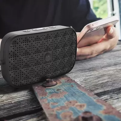 Coluna Bluetooth V4.1 Portátil Usb/Fm/Aux Motorola