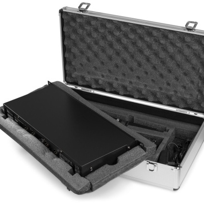 Central 4x Microfones Cabeça/Lapela UHF 50 Canais s/ Fios  - Power Dynamics