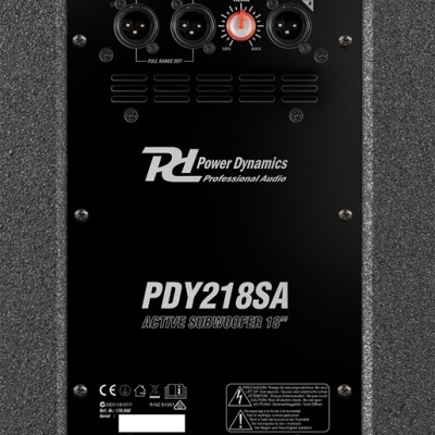 Subwoofer Activo 18" 2000W (v.2024) - Power Dynamics