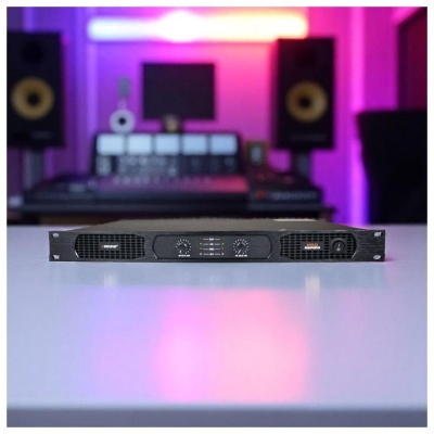 Amplificador Áudio 19" 2000W/4000W  2 Canais Pro Series VSOUND PRO