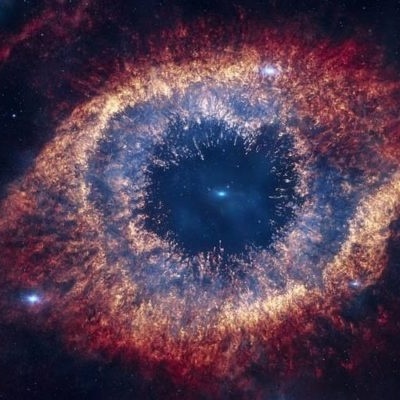 Projetor Astronauta Nebulosas planetárias LED + LASER c/comando XO