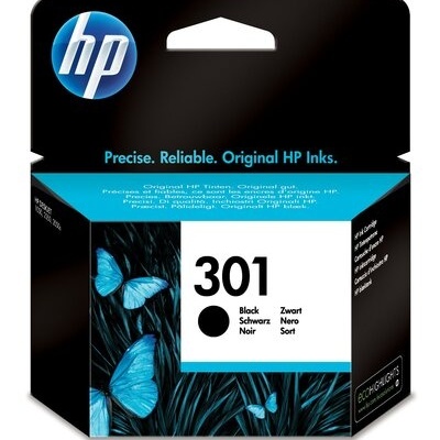 HP 301 Preto Tinteiro Original