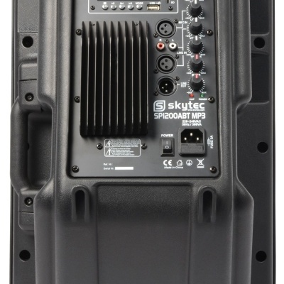 Coluna Amplificada ABS 12" 600W c/ MP3 USB/SD/BLUETOOTH  - Skytec