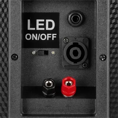 Coluna passiva Fenton TL 810 LED  700 W, 10" woofer, 8" Mid-range e 3x tweeter