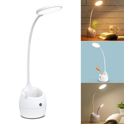 Avide LED Candeeiro de Secretária com Suporte para Lápis 5W