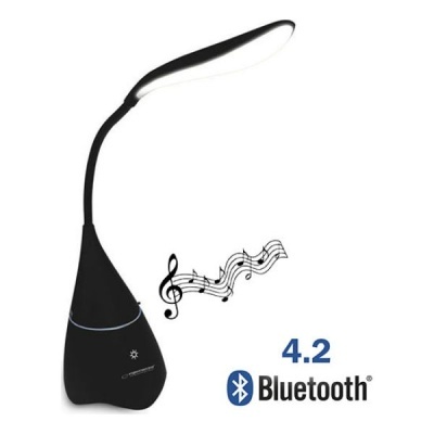 Candeeiro de Mesa – Coluna Bluetooth / LED / Bateria – ESPERANZA