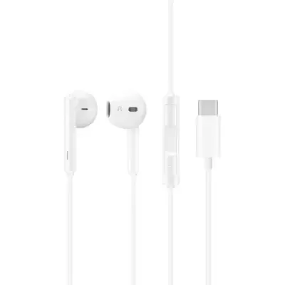Auriculares Huawei CM33 com Controlo Remoto e Microfone | Branco