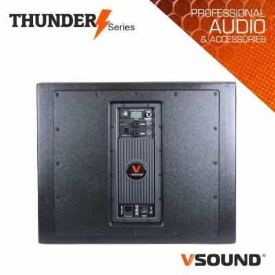 Subwoofer Amplificado Profissional 18" 2000W VSOUND THUNDER