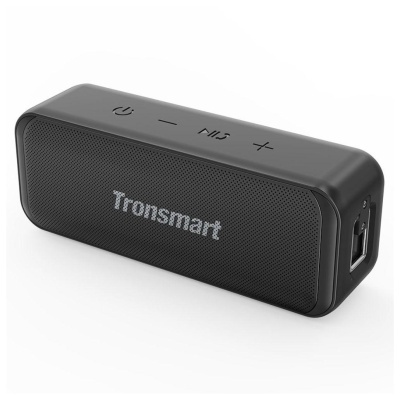 Coluna Bluetooth V5.0 10W Preto T2 Mini IPX7 TRONSMART
