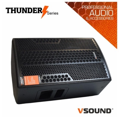 sistema Amplificado Profissional 2 x colunas 12" DSP/USB/BT 1800W VSOUND Pro