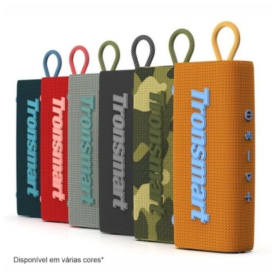 Coluna Bluetooth V5.3 10W Verde Camo IPX7 TWS TRONSMART