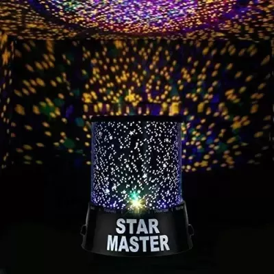 Projetor LED Lâmpada Noturna Gizmos Star Projetor Sky Lanterna com Fio USB