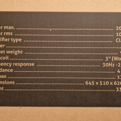 Subwoofer Activo 18" 2000W (v.2024) - Power Dynamics