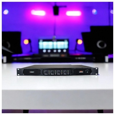 Amplificador Áudio 19" 4000W  4 x 1000W 4 Canais Series VSOUND PRO