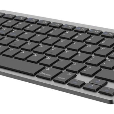 Teclado Sem Fio 3in1 2.4GHz + 2x Bluetooth Platinet PMK120WBS