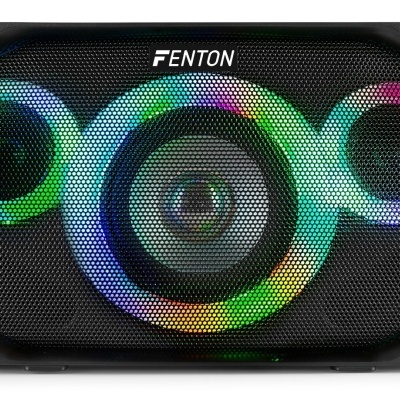 Coluna Portátil LED Party Bluetooth 60W a Bateria (SPUTNIK 2) - FENTON