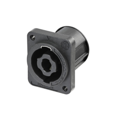 Ficha painel speakon macho 4 polos - NEUTRIK