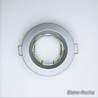 Aro Downlight Metalizado para lâmpadas GU10