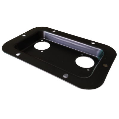 Painel de coluna c/ furação para fichas seapkon ou XLR