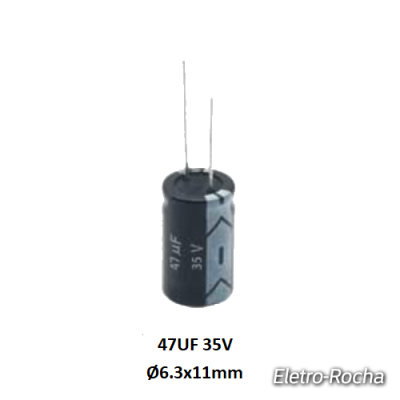 Condensador Eletrolítico 47uF