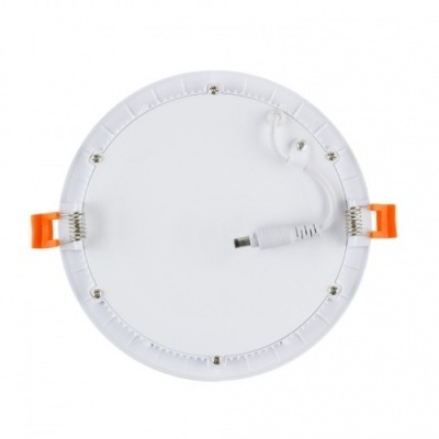 Placa LED Circular 15W Corte Ø 185 mm Branco Natural 4000k-4500k