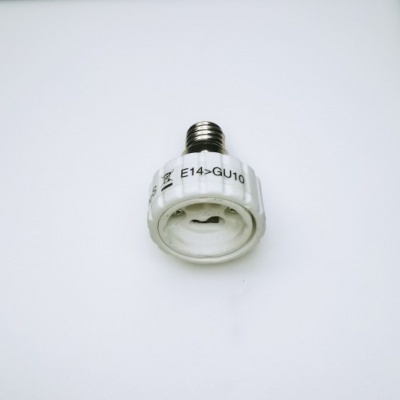 Suporte Adaptador Lâmpada E14-GU10