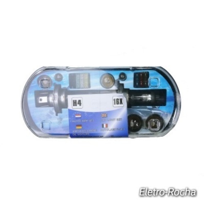Pack de Lâmpadas e Fusíveis Auto 16 peças