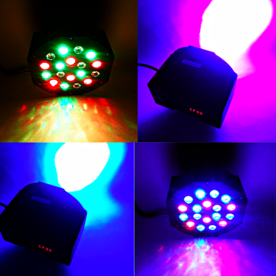 Luz e acessorios para palco