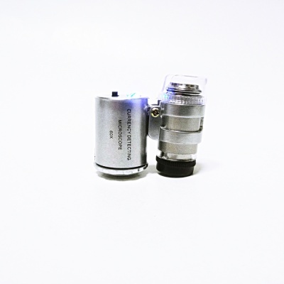 Lupa microscópia ampliação 60X