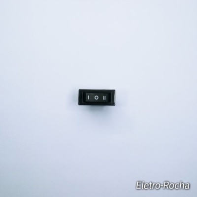 Interrutor Pressão On-Off-On 10A 250V