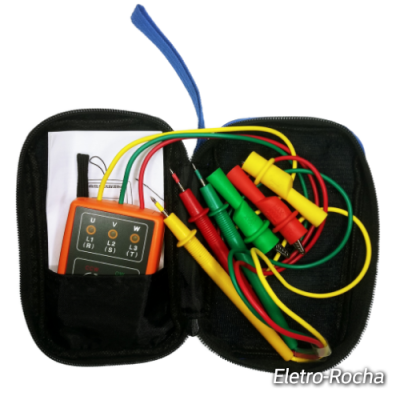 Testador de rotação de fases