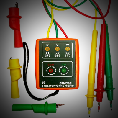 Teste de rotação fases