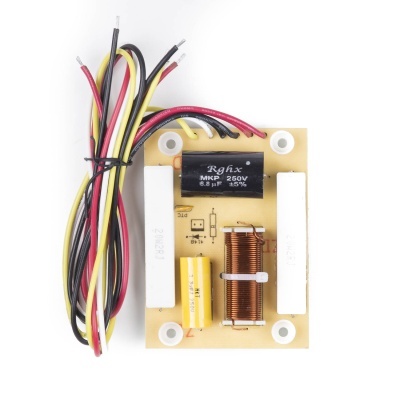 Crossover de frequência de 2 vias 600W 8Ω  3000Hz