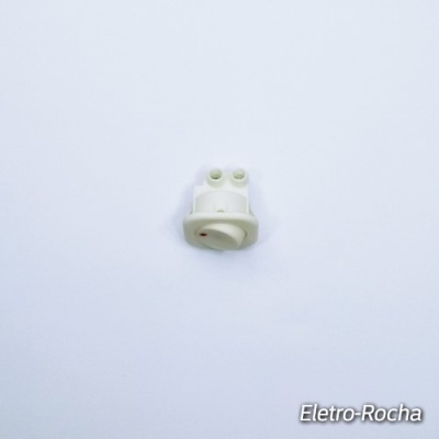 Interruptor  ON-OFF Branco 6A