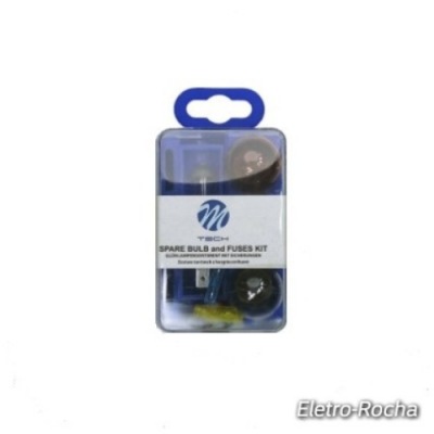 Kit Emergência Auto H7 lâmpadas e fusíveis