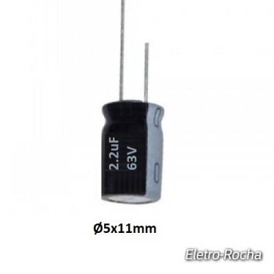 Condensador Eletrolítico 2.2uF