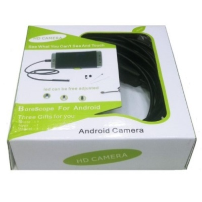 Camara de Inspecção Visual (Endoscopio) p/ PC e ANDROID