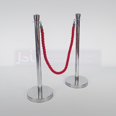 Pack 2X Q-Line Elegance Series 1500 Mirror Corda Vermelha