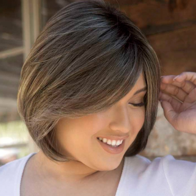 Peruca de cabelo sintético "Sybil" Coleção Amore