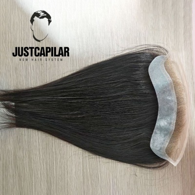 Prótese Capilar Frontal HD (Bleadched Knots) cabelo 30cm