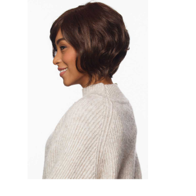 Peruca d Iris  Coleção Lotus Sentoo "Castanho escuro"