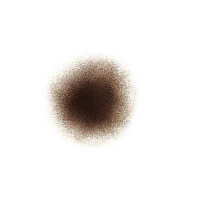 Fibras capilares de algodão LuxHair, para correção da alopecia, castanho médio - 25g