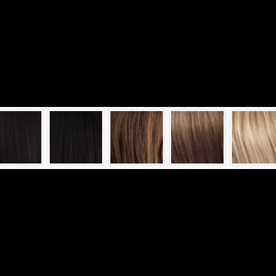 Peruca de cabelo natural 100% "Olivia" Coleção Orchid