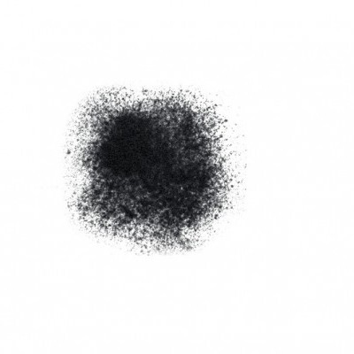 Fibras capilares de algodão LuxHair, para correção da alopecia, cor preta - 25g