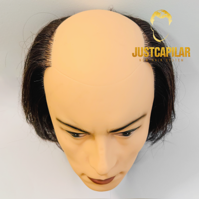 Cabeça de manequim para treinamento de postiçaria capilar